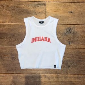 Indiana University Cropped Tank